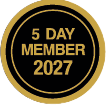 Special Sticker 5 Day Member 2027