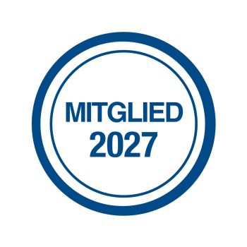 Mitglied 2027 stickers are now available