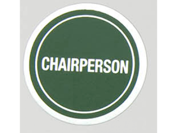 Special Sticker Chairperson