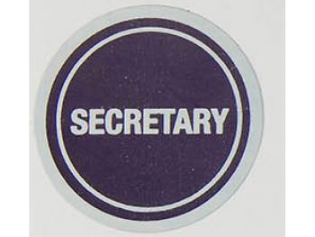 Special Sticker Secretary